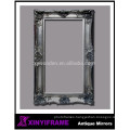 European Style Decorative Wood Large Mirror Bathroom Mirror